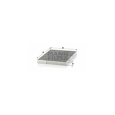 Filtro aria abitacolo adsotop MANN-FILTER CUK 2620