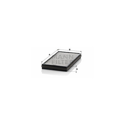 Filtro aria abitacolo adsotop MANN-FILTER CUK 3124-2