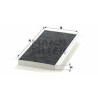 Filtro aria abitacolo adsotop MANN-FILTER CUK 5366