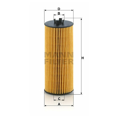 Filtro olio MANN-FILTER HU 6008 z
