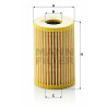 filtro olio evotop MANN-FILTER HU 610 x