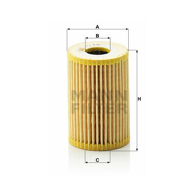 filtro olio evotop MANN-FILTER HU 610 x