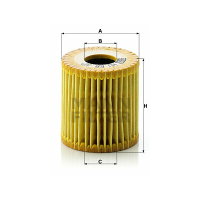 filtro olio evotop MANN-FILTER HU 68 x