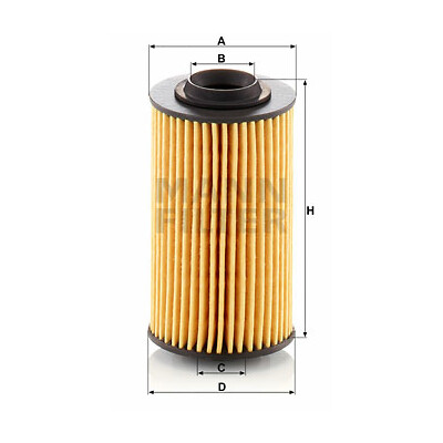 Filtro olio MANN-FILTER HU 69/3 x