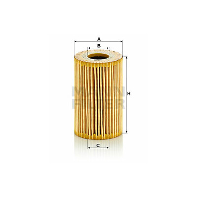 MANN-FILTER HU 711/51 x Filtro dell'olio - per Autovetture + veicoli commeriali
