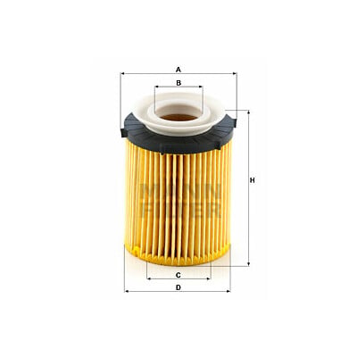 Filtro olio MANN-FILTER HU 711/6 z