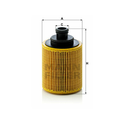 Filtro olio MANN-FILTER HU 712/7 x