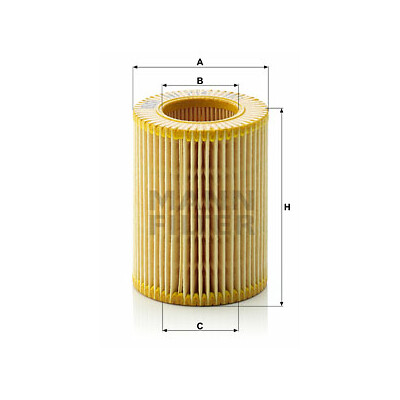 Filtro olio MANN-FILTER HU 714 x