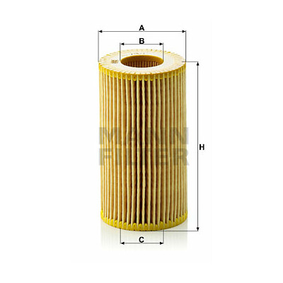 filtro olio evotop MANN-FILTER HU 718/1 n