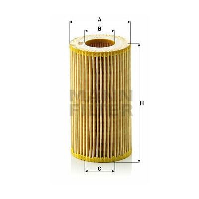 filtro olio evotop MANN-FILTER HU 718/1 n