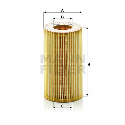 Filtro olio MANN-FILTER HU 718/1 e