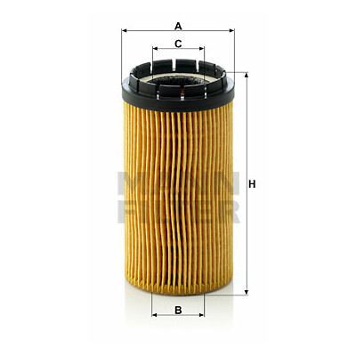 Filtro olio MANN-FILTER HU 718 x