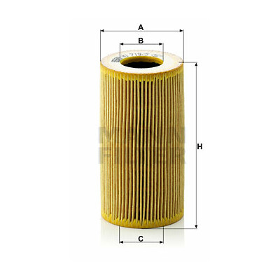 filtro olio evotop MANN-FILTER HU 719/5 x