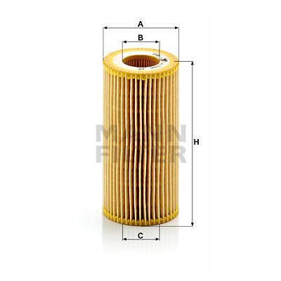 filtro olio evotop MANN-FILTER HU 719/6 x