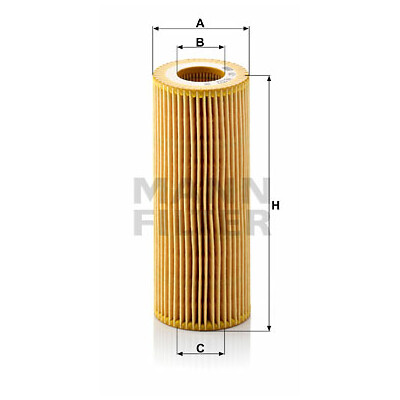 filtro olio evotop MANN-FILTER HU 722 x