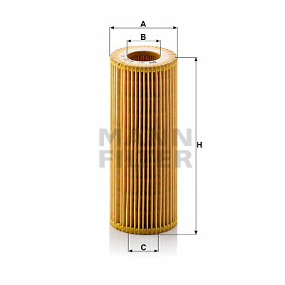 Filtro olio MANN-FILTER HU 722 e