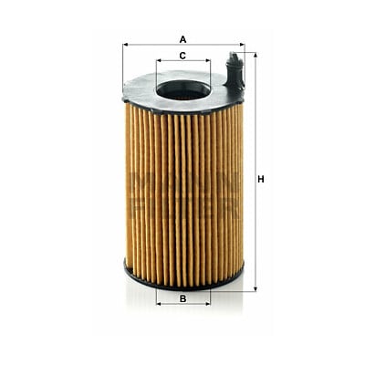 Filtro olio MANN-FILTER HU 8005 z