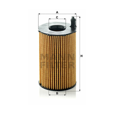 Filtro olio MANN-FILTER HU 8005 z