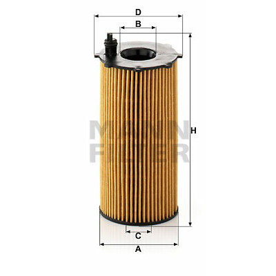 Filtro olio MANN-FILTER HU 820/2