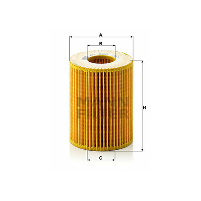 filtro olio evotop MANN-FILTER HU 820 x