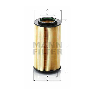 Filtro olio MANN-FILTER HU 824 x