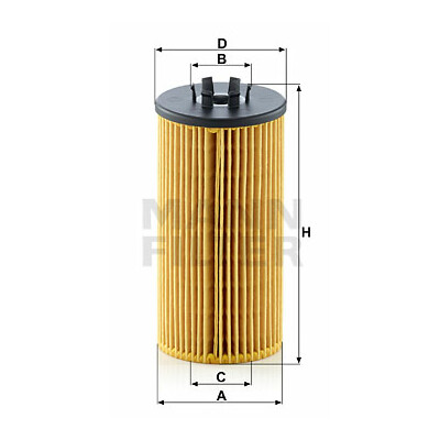 Filtro olio MANN-FILTER HU 835/1 z