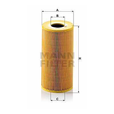 filtro olio evotop MANN-FILTER HU 848/1 x