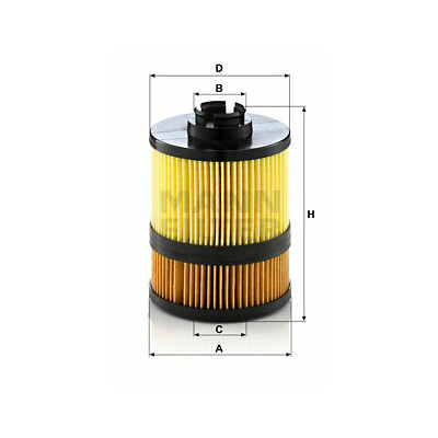 Filtro olio MANN-FILTER HU 9002 z