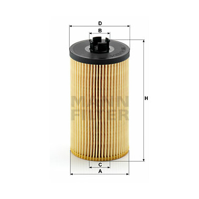 filtro olio evotop MANN-FILTER HU 931/5 x