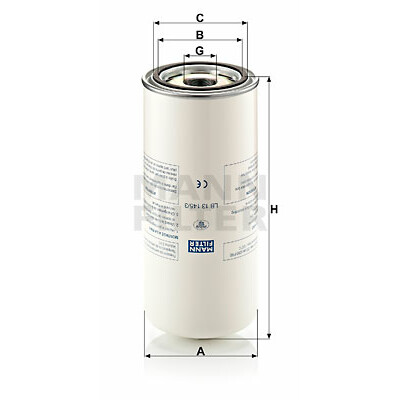 Filtro aria compressa MANN-FILTER LB 13 145/3