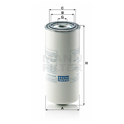 Filtro aria compressa MANN-FILTER LB 962/2
