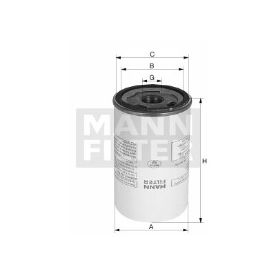 Filtro aria compressa MANN-FILTER LB 962/6