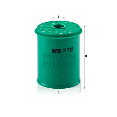 Filtro carburante MANN-FILTER P 738 x