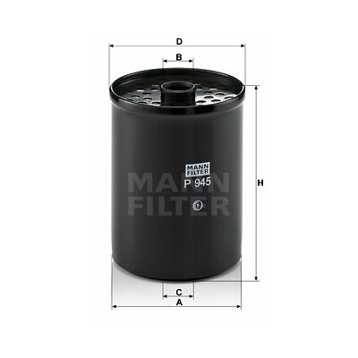 Filtro carburante MANN-FILTER P 945 x