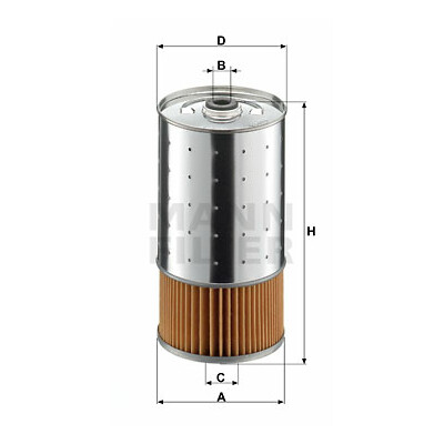 Filtro olio MANN-FILTER PF 1050/1 n