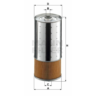 Filtro olio MANN-FILTER PF 1055/1 n