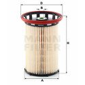 Filtro carburante MANN-FILTER PU 8007
