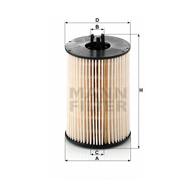 Filtro carburante MANN-FILTER PU 821 x-2