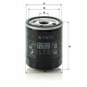 Filtro olio MANN-FILTER W 712/73