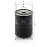 Filtro olio MANN-FILTER W 713/19