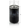 Filtro olio MANN-FILTER W 719/22
