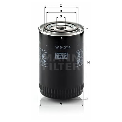 Filtro olio MANN-FILTER W 940/44