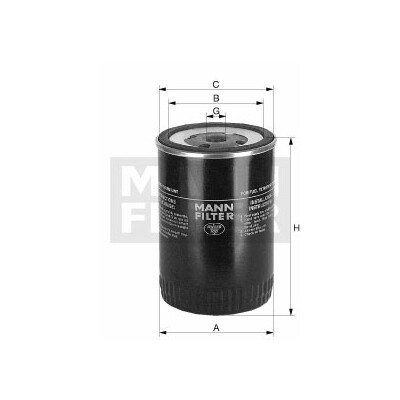 Filtro carburante MANN-FILTER WDK 11 102/10