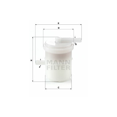 Filtro carburante MANN-FILTER WK 42/81