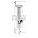 Filtro carburante MANN-FILTER WK 513/3