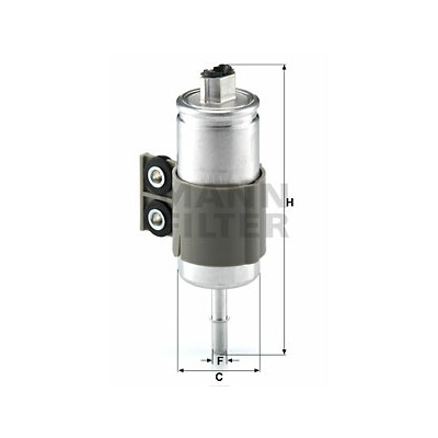 Filtro carburante MANN-FILTER WK 611/6