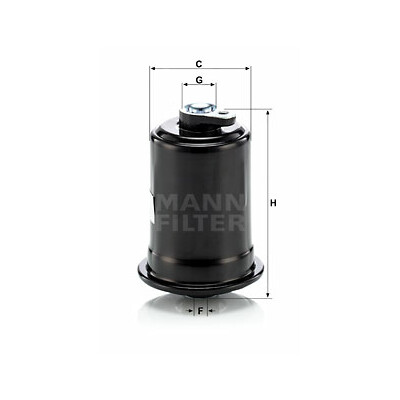 Filtro carburante MANN-FILTER WK 614/10