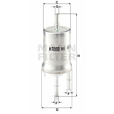 Filtro carburante
