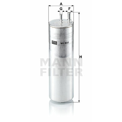 Filtro carburante MANN-FILTER WK 8020
