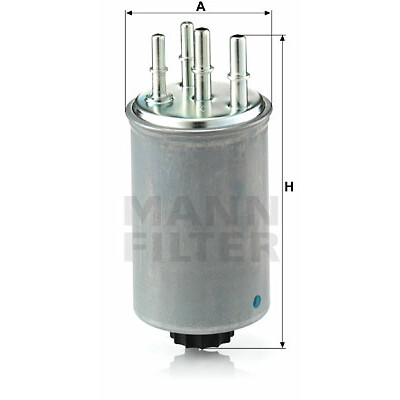 Filtro carburante MANN-FILTER WK 829/4